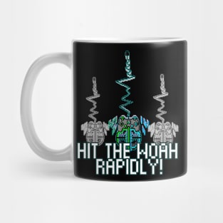 Trendy 8-Bit Pixel Game Controller Graphic Art Style Mug